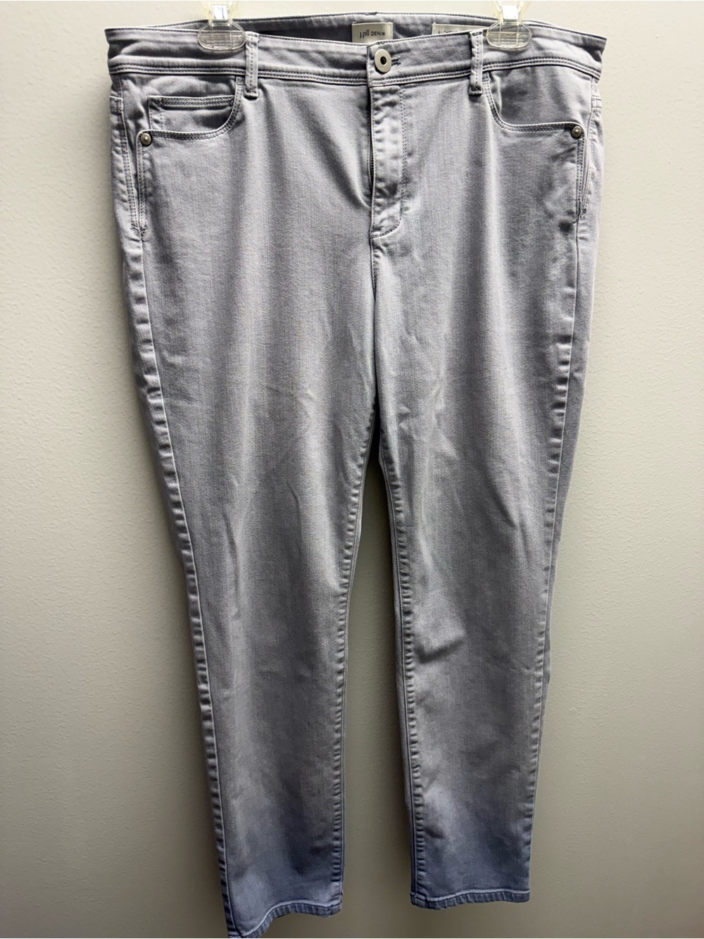 J. Jill Denim Light Gray Jeans